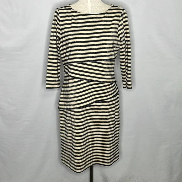 J. McLaughlin Nicola Tiered Bandage Dress - Size Large - Picture 1 of 7